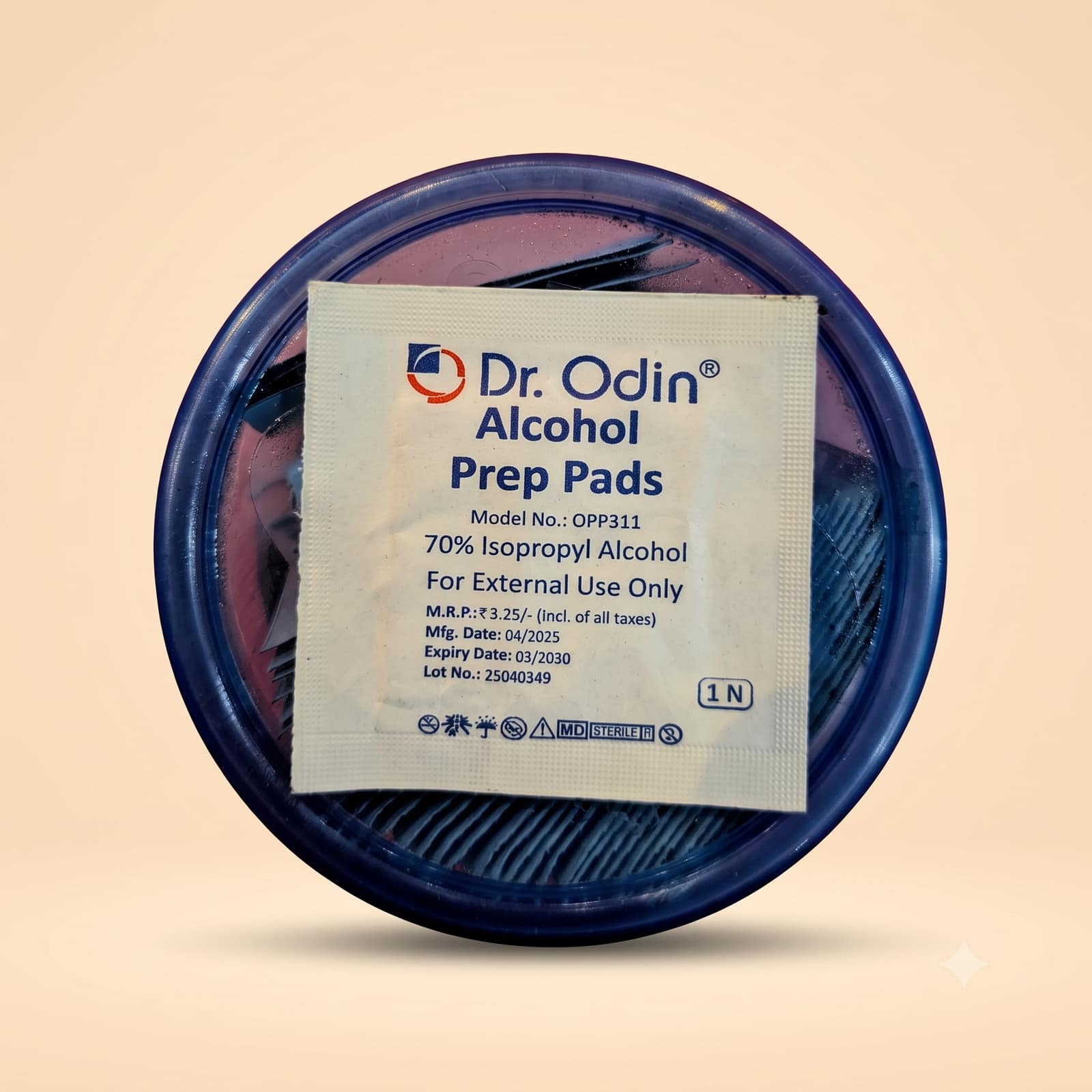 Dr. Odin Alcohol Prep Pads (70% Isopropyl Alcohol)